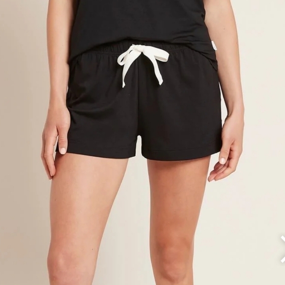 Hurley Black Drawstring Waist Lounge Shorts Size Medium - Picture 1 of 6